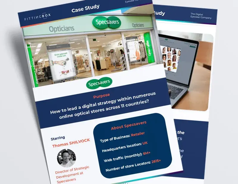 E-retailers and virtual try-on glasses: case studies
